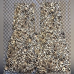 NWT - Chico’s Girlfriend Ankle Cheetah Print jeans